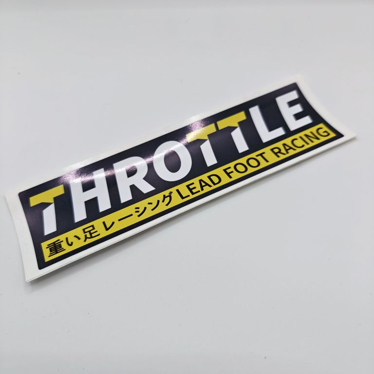THROTTLE Classic Sticker