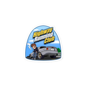 HIGHWAY RUNNING CLUB 3" Sticker