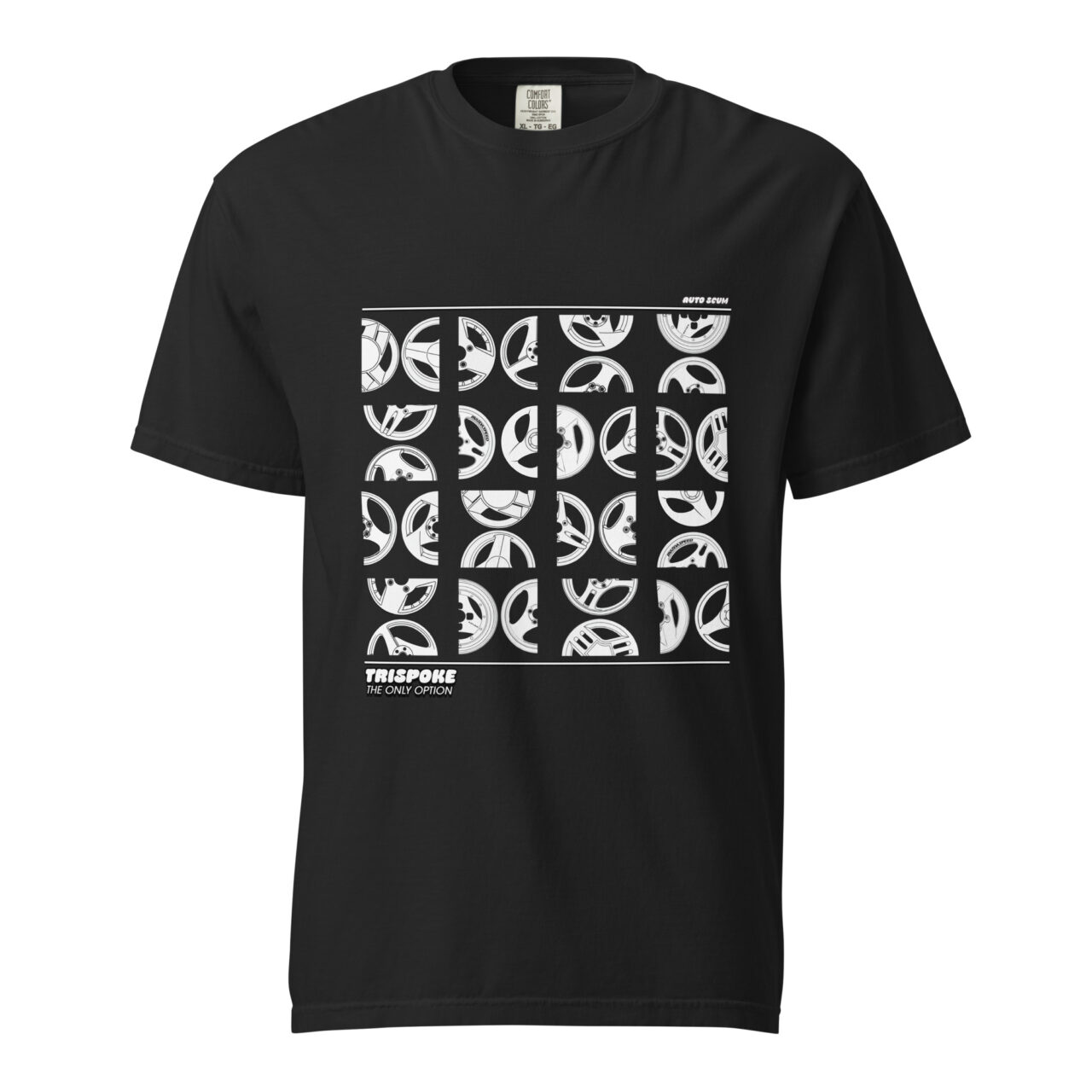 TRISPOKE Solid Heavyweight Tee